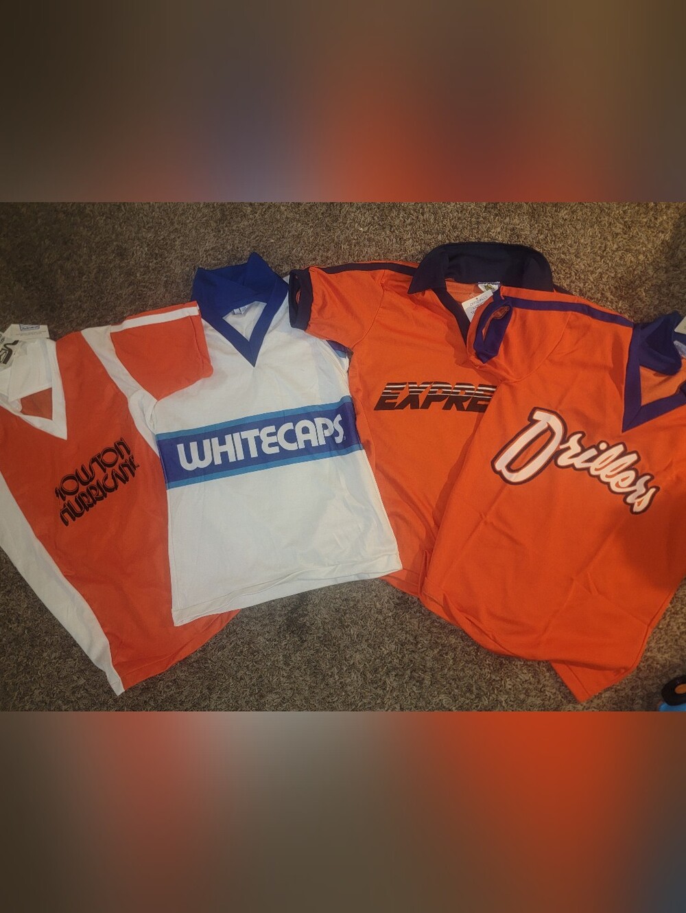 Vintage Admiral 1979 NASL Replica Jerseys - Lot of 4